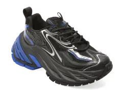 Pantofi sport GRYXX negri, 66622, din material textil imagine