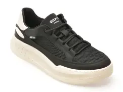 Pantofi sport GRYXX negri, 80028, din material textil imagine
