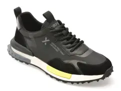 Pantofi sport GRYXX negri, 8286, din material textil imagine