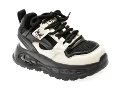 Pantofi sport GRYXX negri, 90592, din material textil imagine