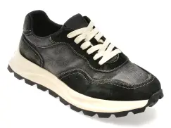 Pantofi sport GRYXX negri, 911, din material textil imagine