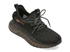 Pantofi sport GRYXX negri, 9953, din material textil imagine