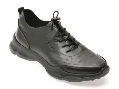 Pantofi sport GRYXX negri, B858607, din piele naturala imagine