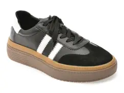 Pantofi sport GRYXX negri, BL5754, din piele naturala imagine
