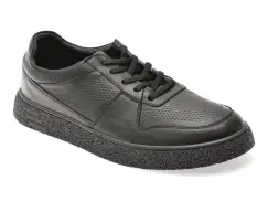 Pantofi sport GRYXX negri, BS2212, din piele naturala imagine