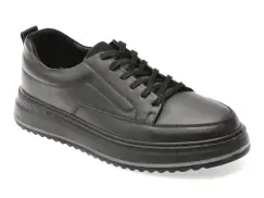 Pantofi sport GRYXX negri, BS4150, din piele naturala imagine