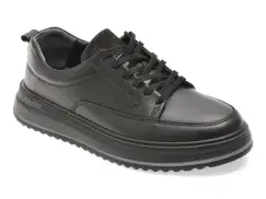 Pantofi sport GRYXX negri, BS4150, din piele naturala imagine