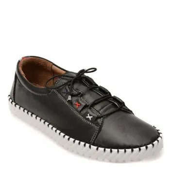 Pantofi sport GRYXX negri, EV2950, din piele naturala imagine