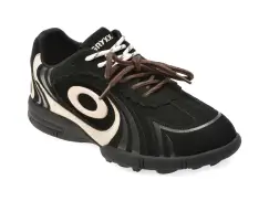 Pantofi sport GRYXX negri, H815115, din piele ecologica imagine