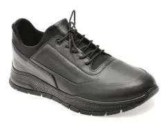 Pantofi sport GRYXX negri, HS083, din piele naturala imagine