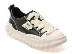 Pantofi sport GRYXX negri, LN52, din piele naturala imagine