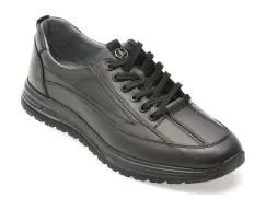 Pantofi sport GRYXX negri, LS2404, din piele naturala imagine