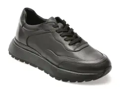 Pantofi sport GRYXX negri, M7609, din piele naturala imagine