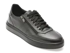 Pantofi sport GRYXX negri, MB1200, din piele naturala imagine