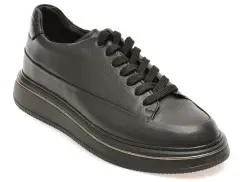 Pantofi sport GRYXX negri, TRLT12, din piele naturala imagine