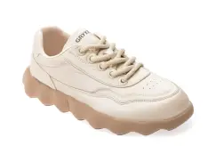 Pantofi sport GRYXX nude, 91652, din piele ecologica imagine