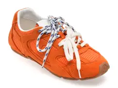 Pantofi sport GRYXX portocalii, 1G42, din material textil imagine