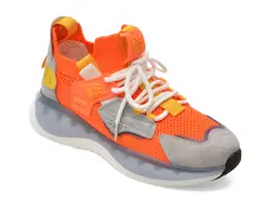 Pantofi sport GRYXX portocalii, 221035, din material textil imagine
