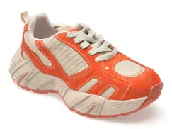 Pantofi sport GRYXX portocalii, 6002, din material textil imagine