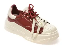 Pantofi sport GRYXX rosii, 10151, din piele naturala imagine