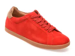 Pantofi sport GRYXX rosii, 1355G11, din piele intoarsa imagine
