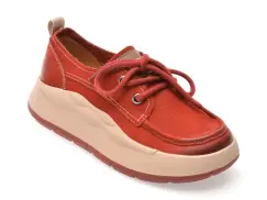 Pantofi sport GRYXX rosii, 68656, din piele naturala imagine