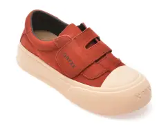 Pantofi sport GRYXX rosii, 8578, din nabuc imagine