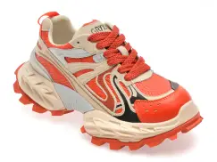 Pantofi sport GRYXX rosii, 8859, din piele naturala imagine