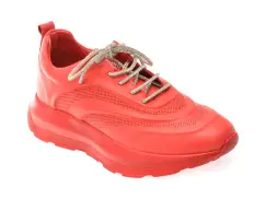 Pantofi sport GRYXX rosii, 92241, din piele naturala imagine