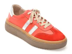Pantofi sport GRYXX rosii, BL5754, din piele naturala imagine