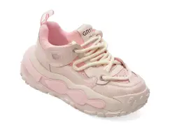 Pantofi sport GRYXX roz, 5373, din material textil si piele naturala imagine