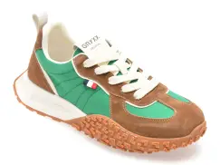 Pantofi sport GRYXX verzi, 2106, dinmaterial textil imagine