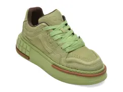 Pantofi sport GRYXX verzi, 2870, din piele naturala imagine