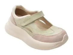 Pantofi sport GRYXX verzi, 5L108, din piele naturala imagine