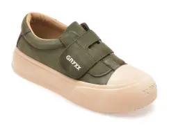 Pantofi sport GRYXX verzi, 8578, din nabuc imagine