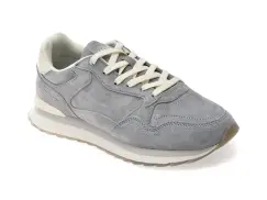 Pantofi sport HOFF albastri, MANCORA, din piele intoarsa imagine