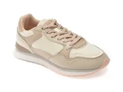 Pantofi sport HOFF bej, BEAUFOR, din material textil imagine