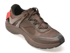 Pantofi sport HUGO maro, 8581, din material textil imagine