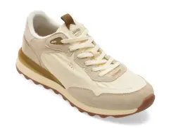 Pantofi sport JEEP albi, 61020, din material textil imagine