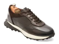 Pantofi sport LE COLONEL maro, 66746, din piele naturala imagine