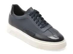 Pantofi sport MARCO BUFFON bleumarin, BF1015, din piele naturala imagine