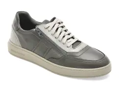 Pantofi sport MARCO BUFFON gri, BF1200, din piele naturala imagine