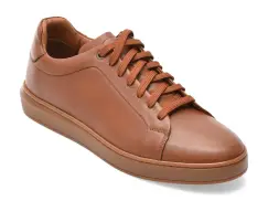 Pantofi sport MARCO BUFFON maro, BF070, din piele naturala imagine