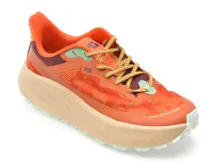 Pantofi sport MG portocalii, 1028, din material textil imagine