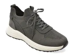Pantofi sport OTTER gri, J260005, din material textil imagine