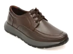 Pantofi sport OTTER maro, DD7016, din piele naturala imagine