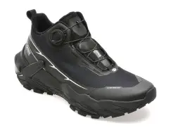 Pantofi sport OTTER negri, 801, din material textil imagine