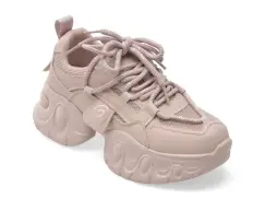 Pantofi sport PASS COLLECTION mov, CM60003, din piele ecologica imagine