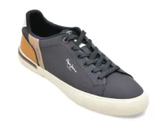 Pantofi sport PEPE JEANS bleumarin, MS30013, din material textil imagine
