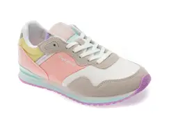 Pantofi sport PEPE JEANS, LONDON PRINT, din material textil imagine